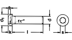 ISO 7380 Technical Drawing